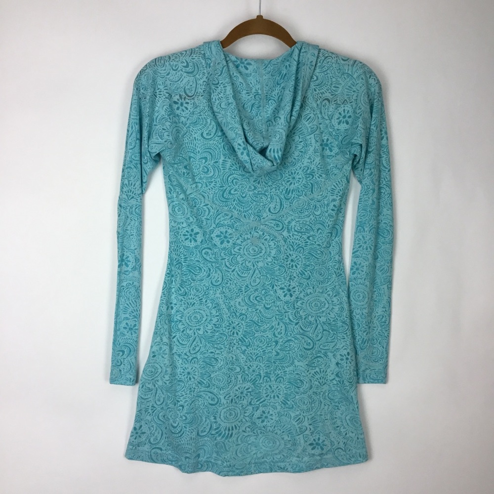 ATHLETA BURNOUT RIVIERA HOODIE TOP - Picture 2 of 3